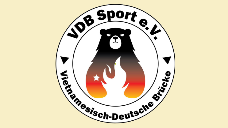 Meldung Logo VDB Sport aprikot